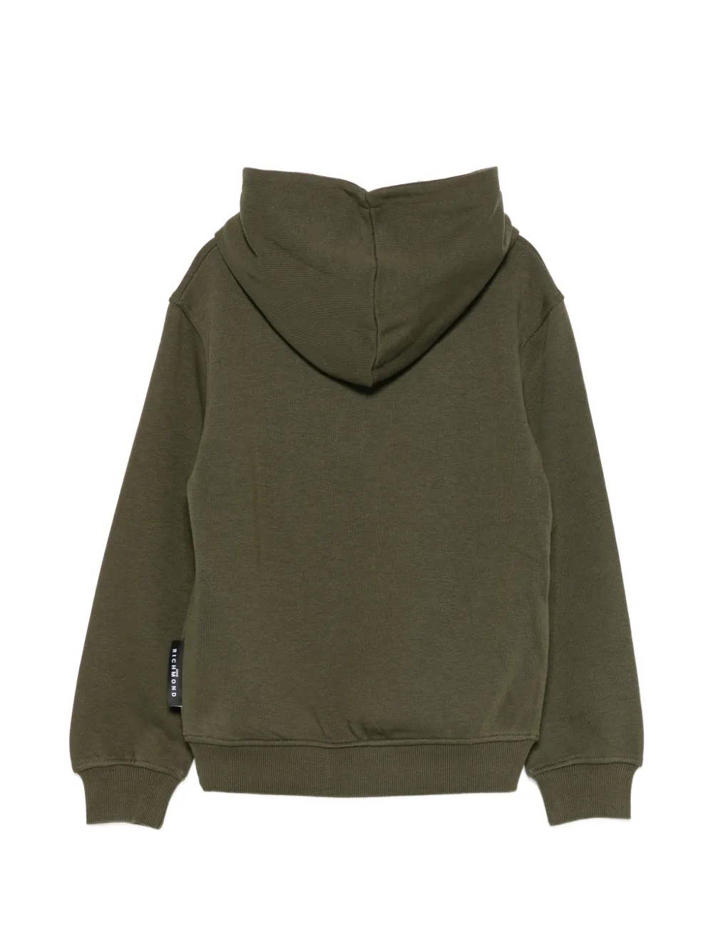 John Richmond Junior Hoodie met logodetail Groen
