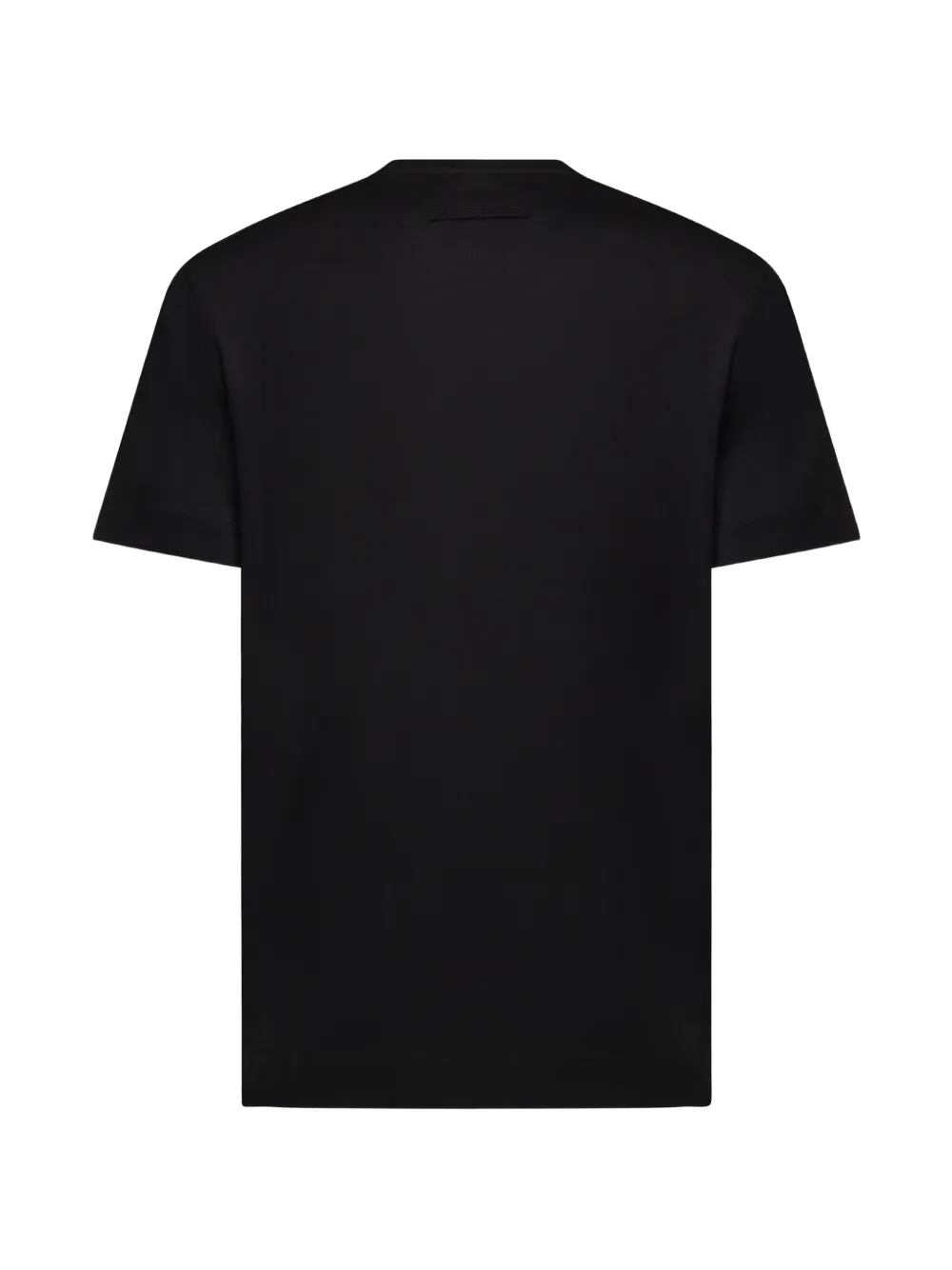 Zegna T-shirt met ronde hals Zwart