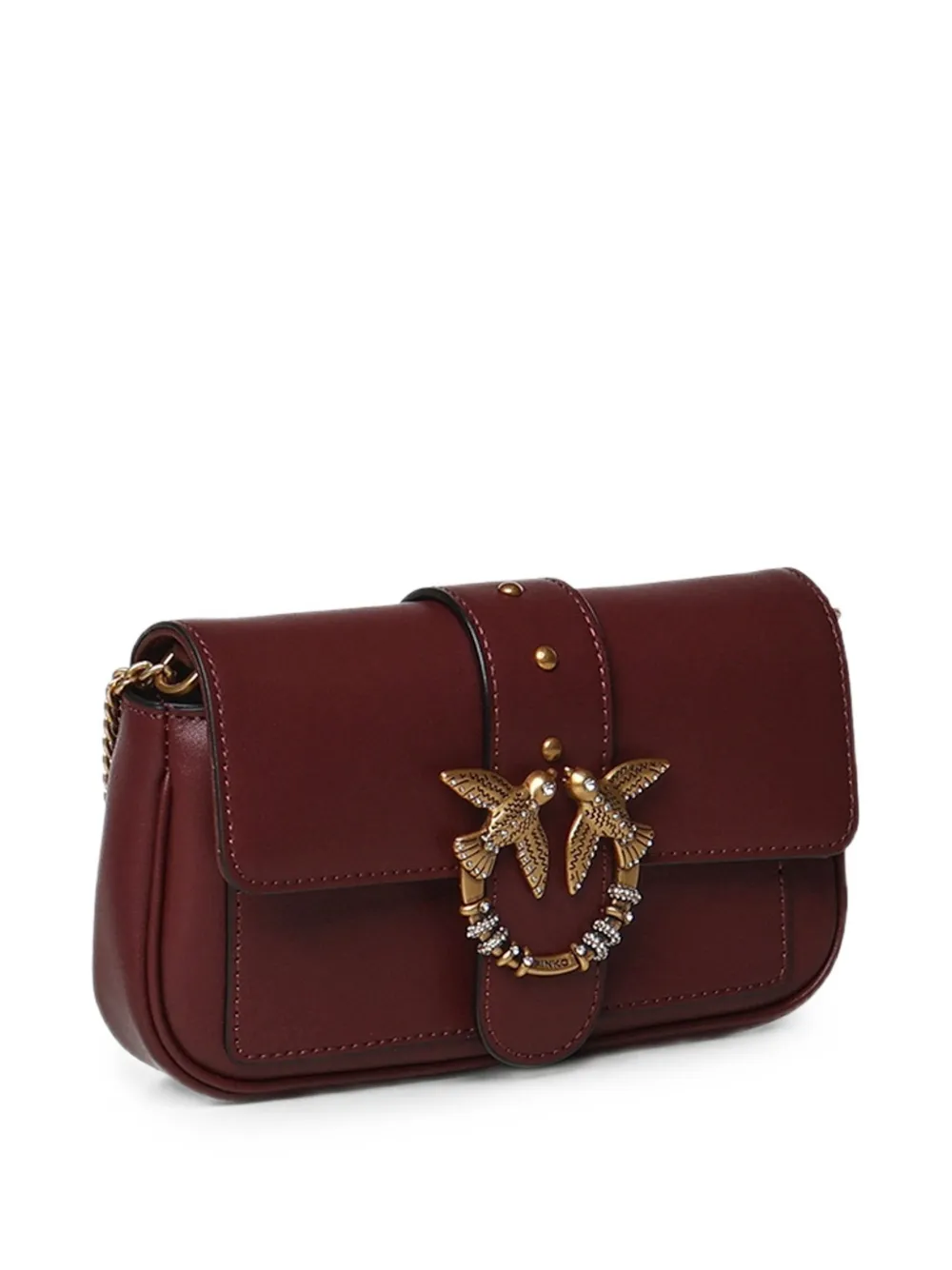 PINKO Love Birds schoudertas Rood