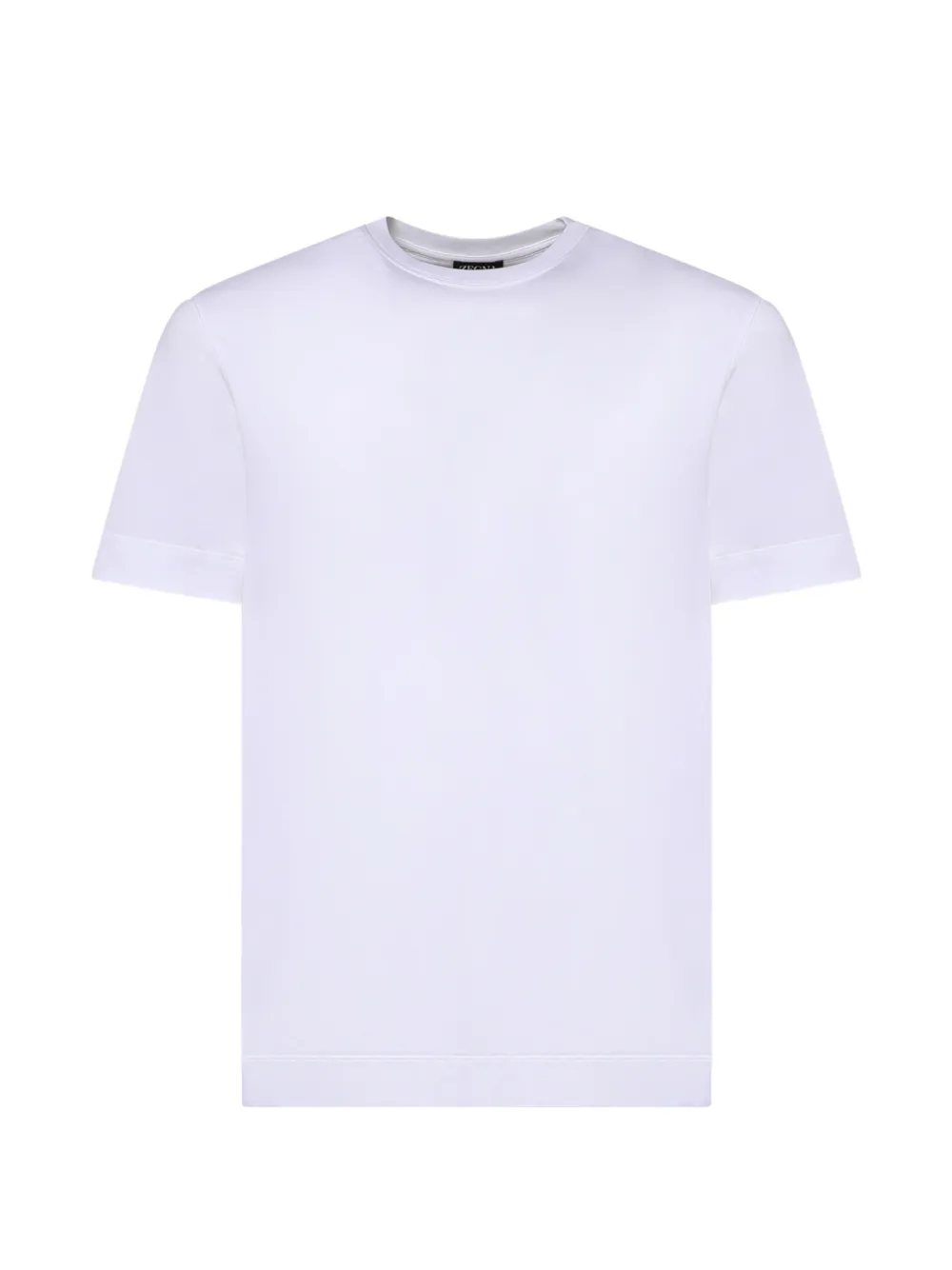 Zegna crewneck T-shirt - Weiß