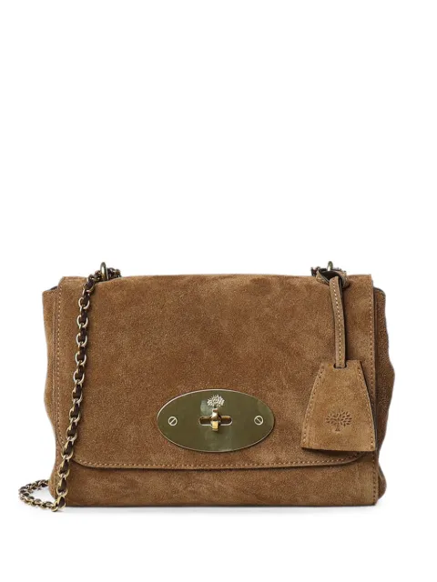 Mulberry Lily suede shoulder bag