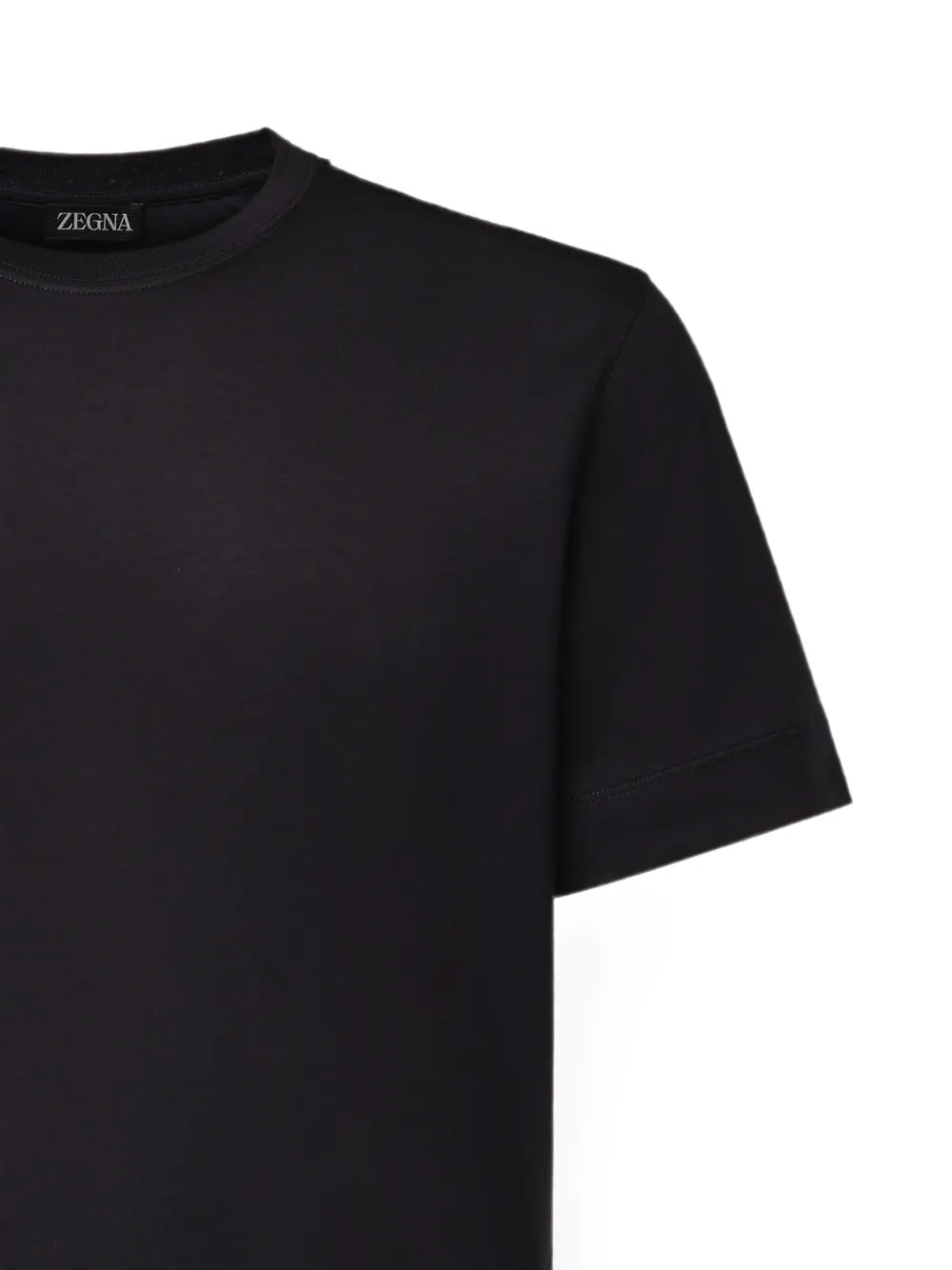 Zegna T-shirt met ronde hals Blauw