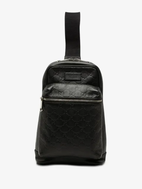 Gucci Pre-Owned 2000-2015 Guccissima Sling backpack