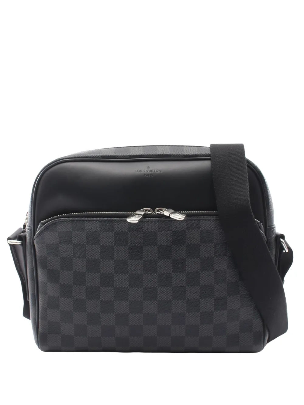 Louis Vuitton Pre-Owned 2018 Damier Graphite Dayton Reporter PM crossbody bag - Nero