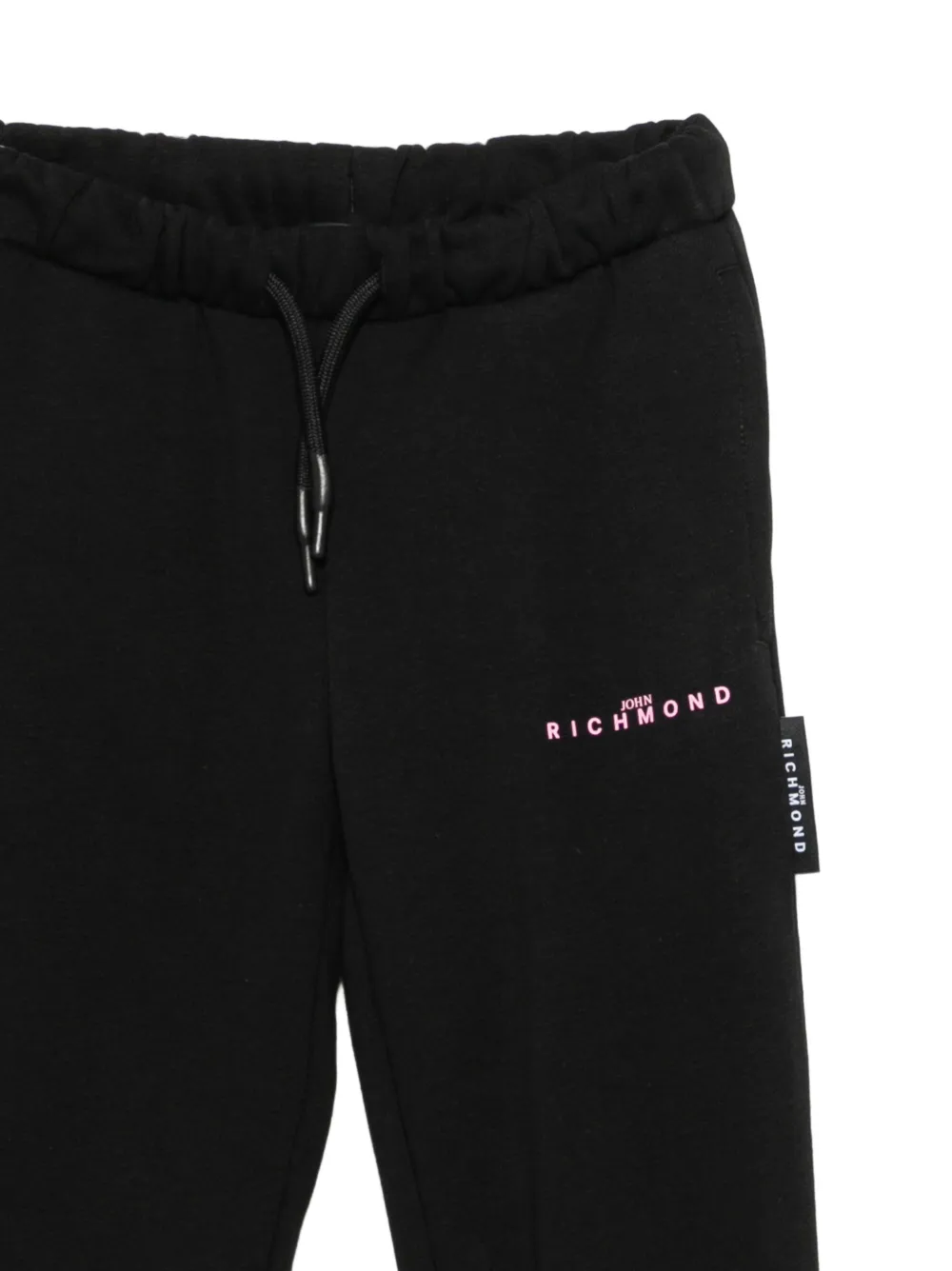 John Richmond Junior Trainingspak met logoprint Roze