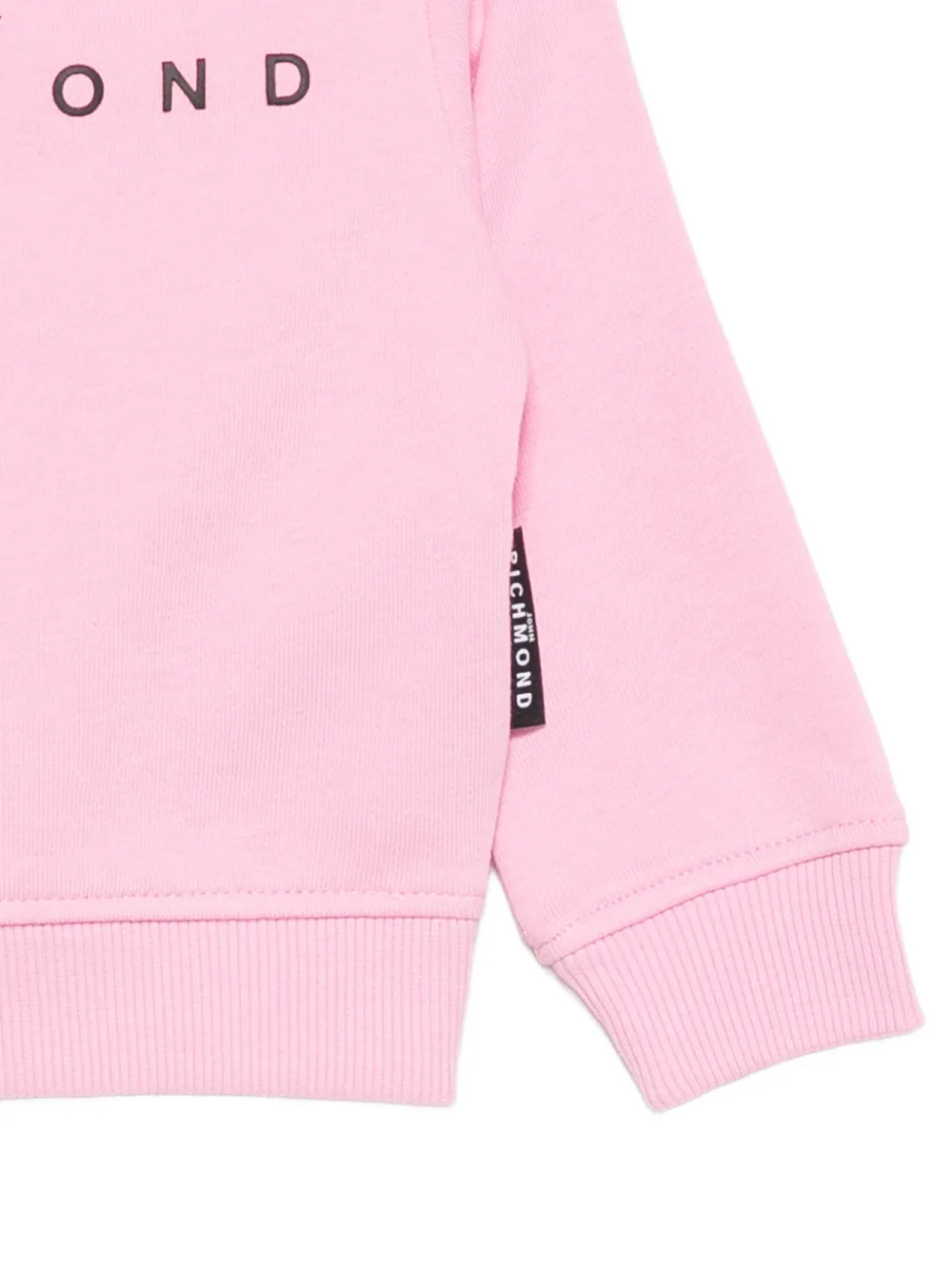 John Richmond Junior Sweater met logoprint Roze