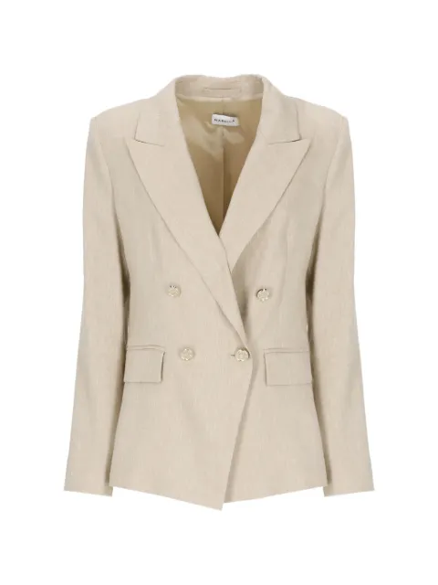 Marella double-breasted peak-lapel jacket