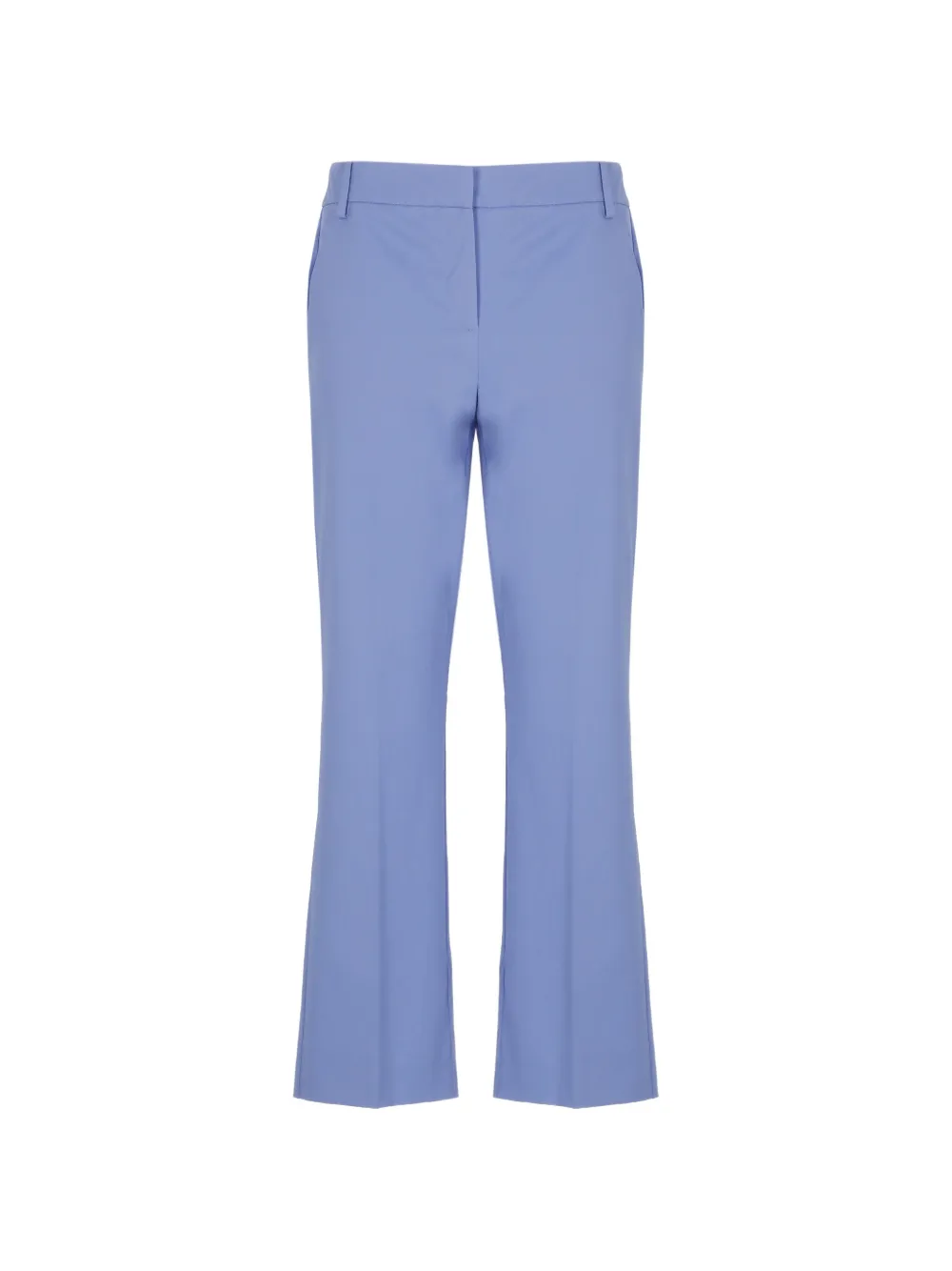 EMME pressed-crease trousers - Blu