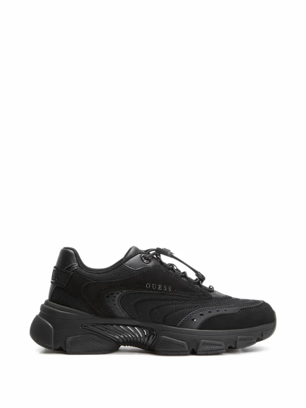GUESS USA Imeri perforated insert running shoes - Schwarz