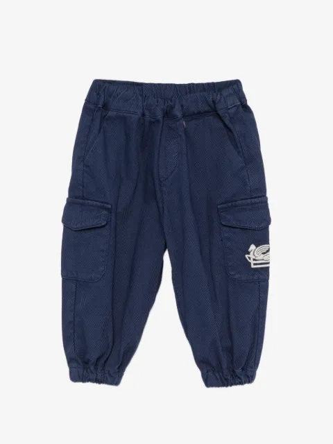 ETRO KIDS pantalon à chevrons