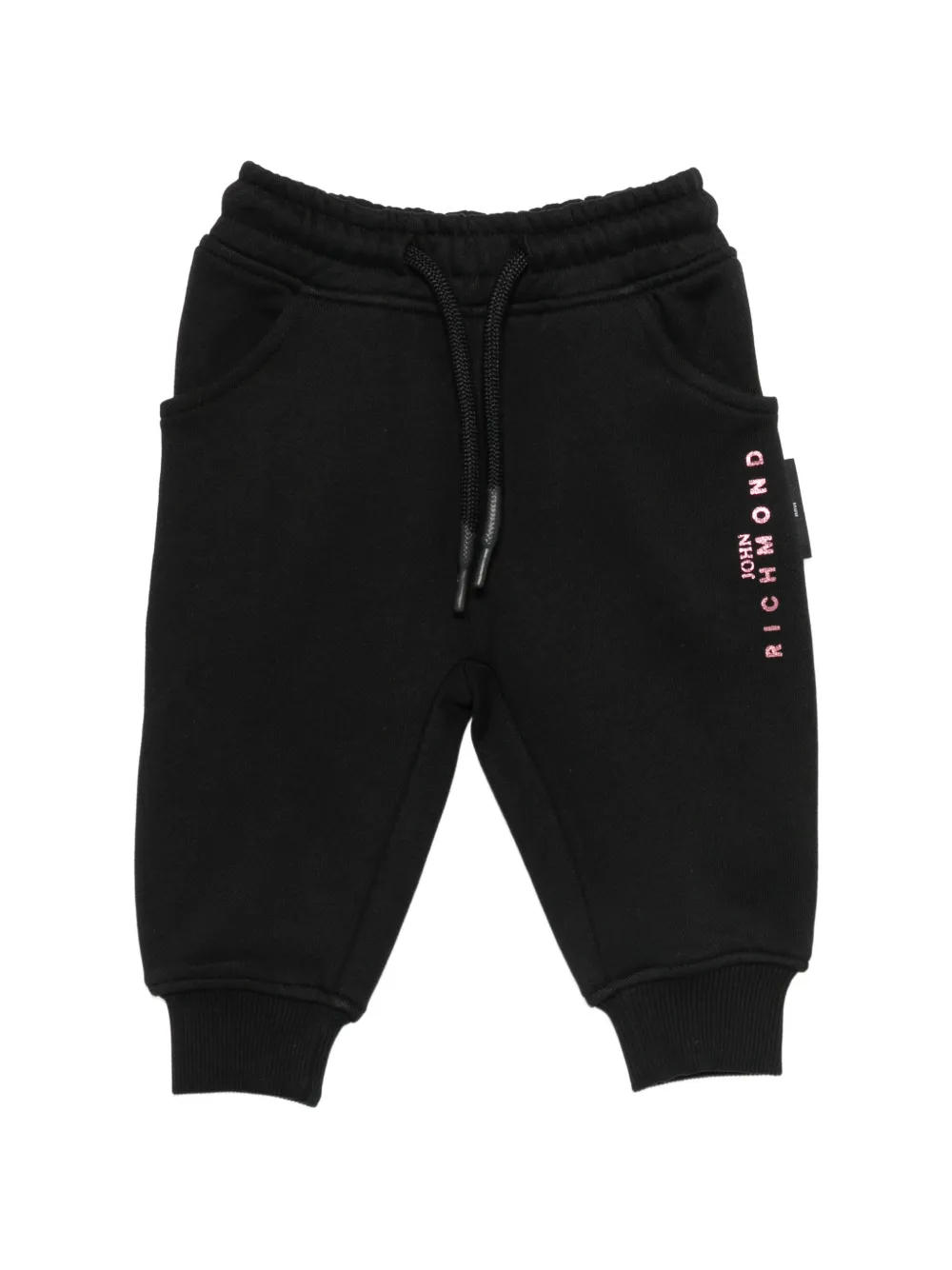 John Richmond Junior Trainingspak met logoprint Roze