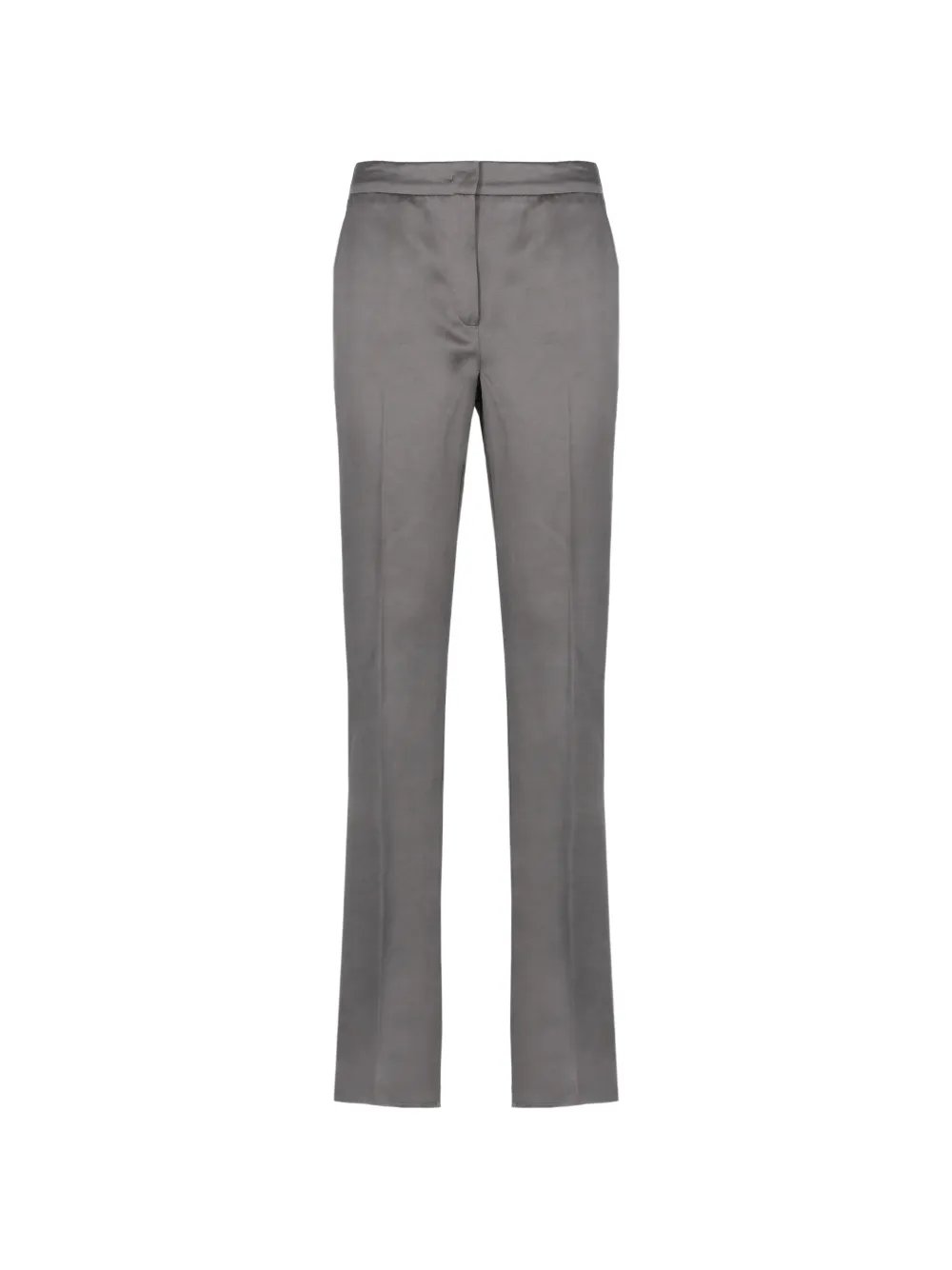 EMME Emmareo satin-finish tailored trousers - Grigio