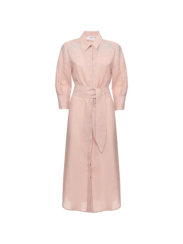 marella linen dress Embroidered Shirt Nordstrom Reformation Marella Puff Sleeve