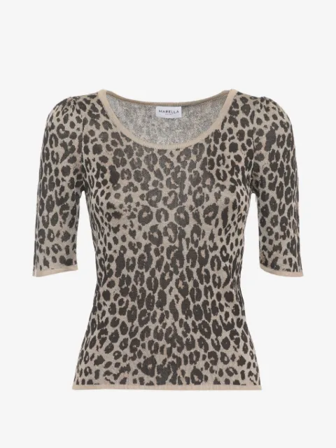 Marella leopard-print T-shirt