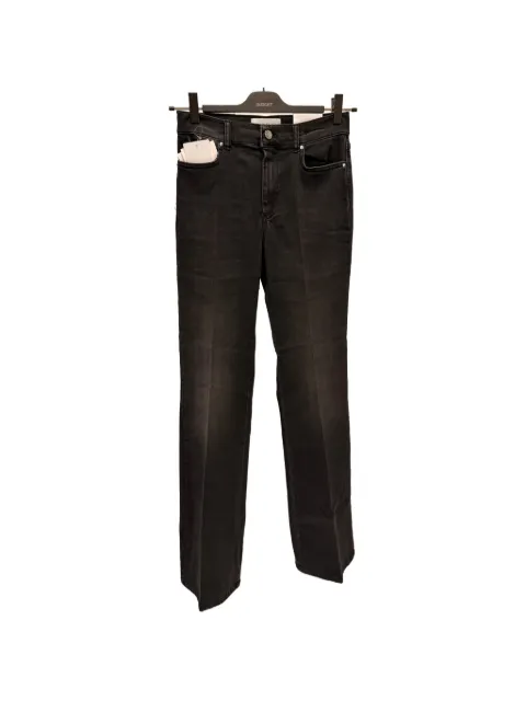 Marella MLSBCUT faded-effect straight-leg denim jeans