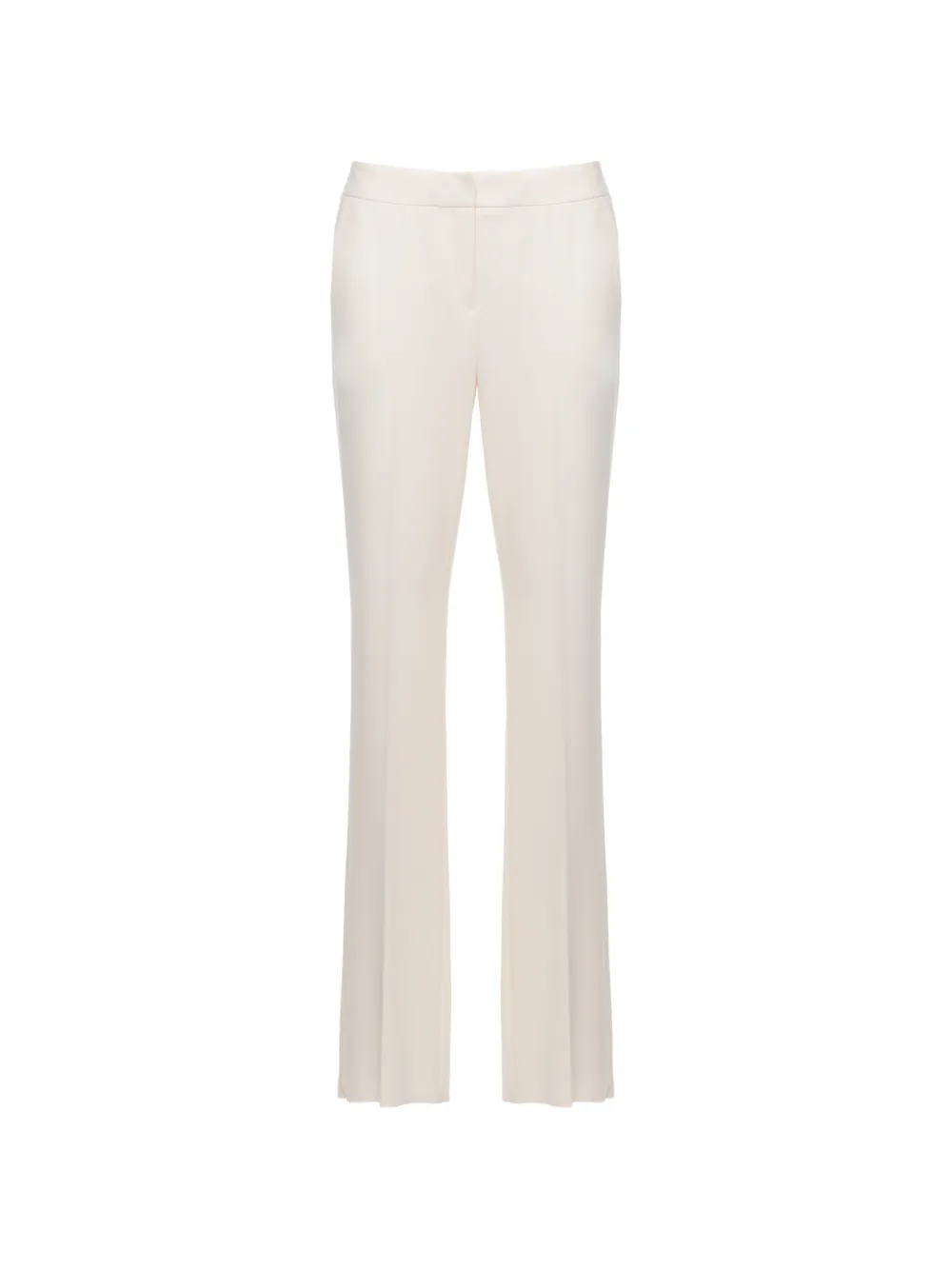 EMME pressed-crease tailored trousers - Bianco