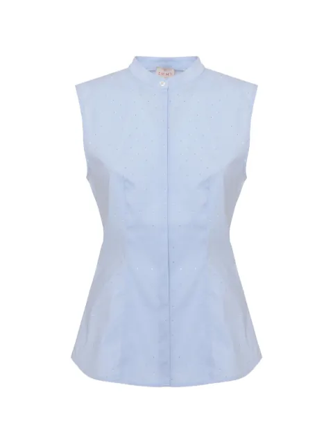 EMME strass-embellished sleeveless shirt