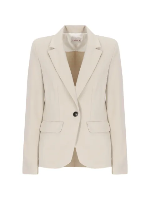 EMME single-breasted notched-lapel jacket