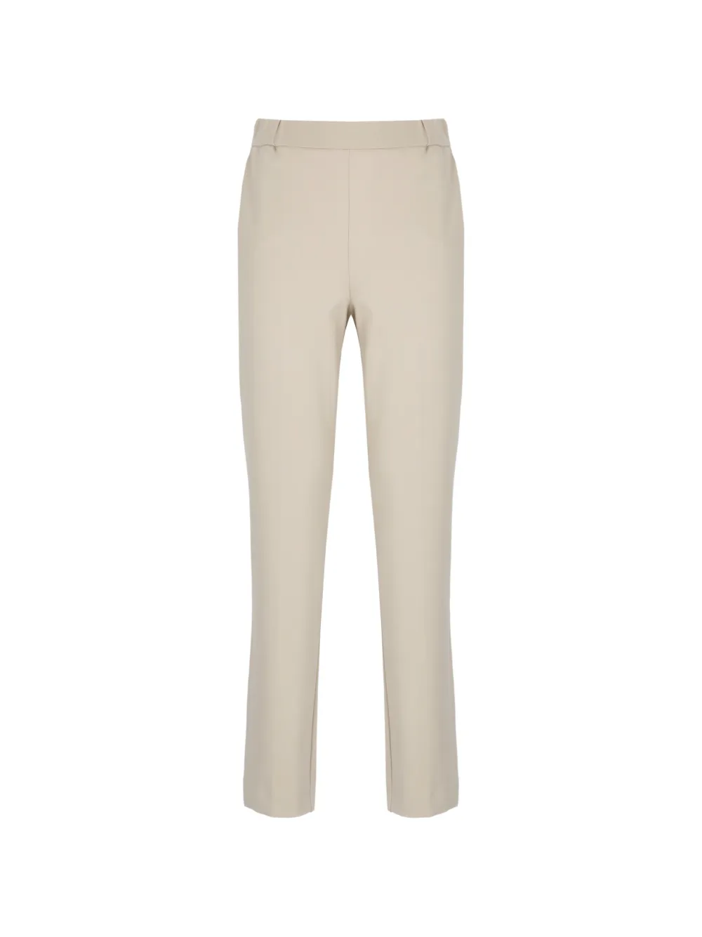 EMME elasticated-waistband tapered trousers - Toni neutri