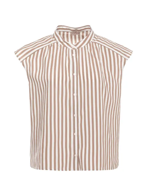 EMME camisa Emmsaio a rayas sin mangas