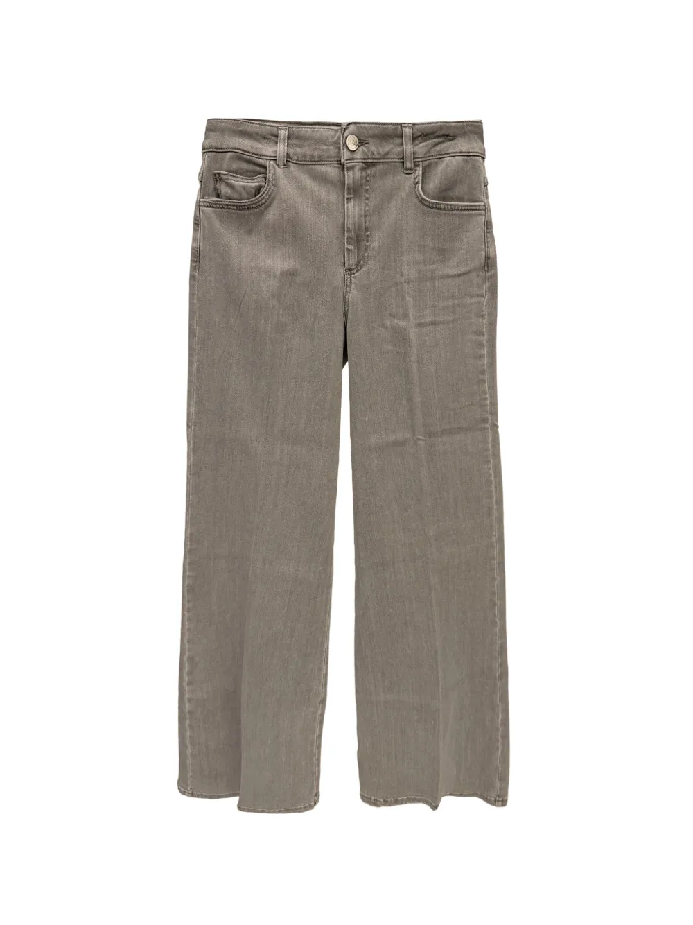 Marella Cropped-Jeans - Grau