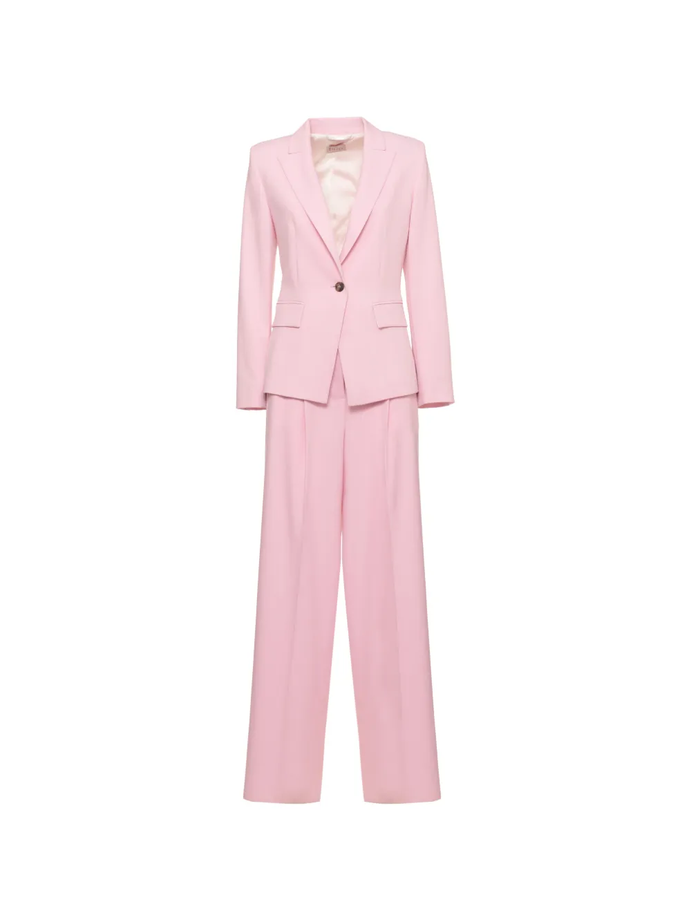 EMME peak-lapel single-breasted suit - Rosa