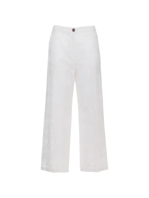 EMME embroidered trousers