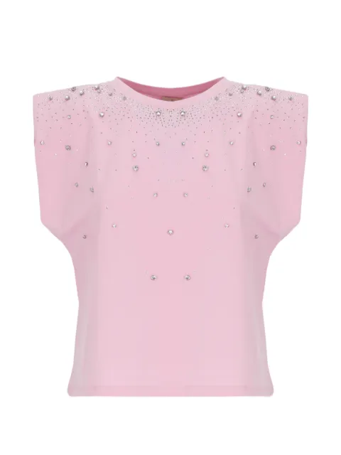 EMME camiseta Emmutopia con detalles de strass