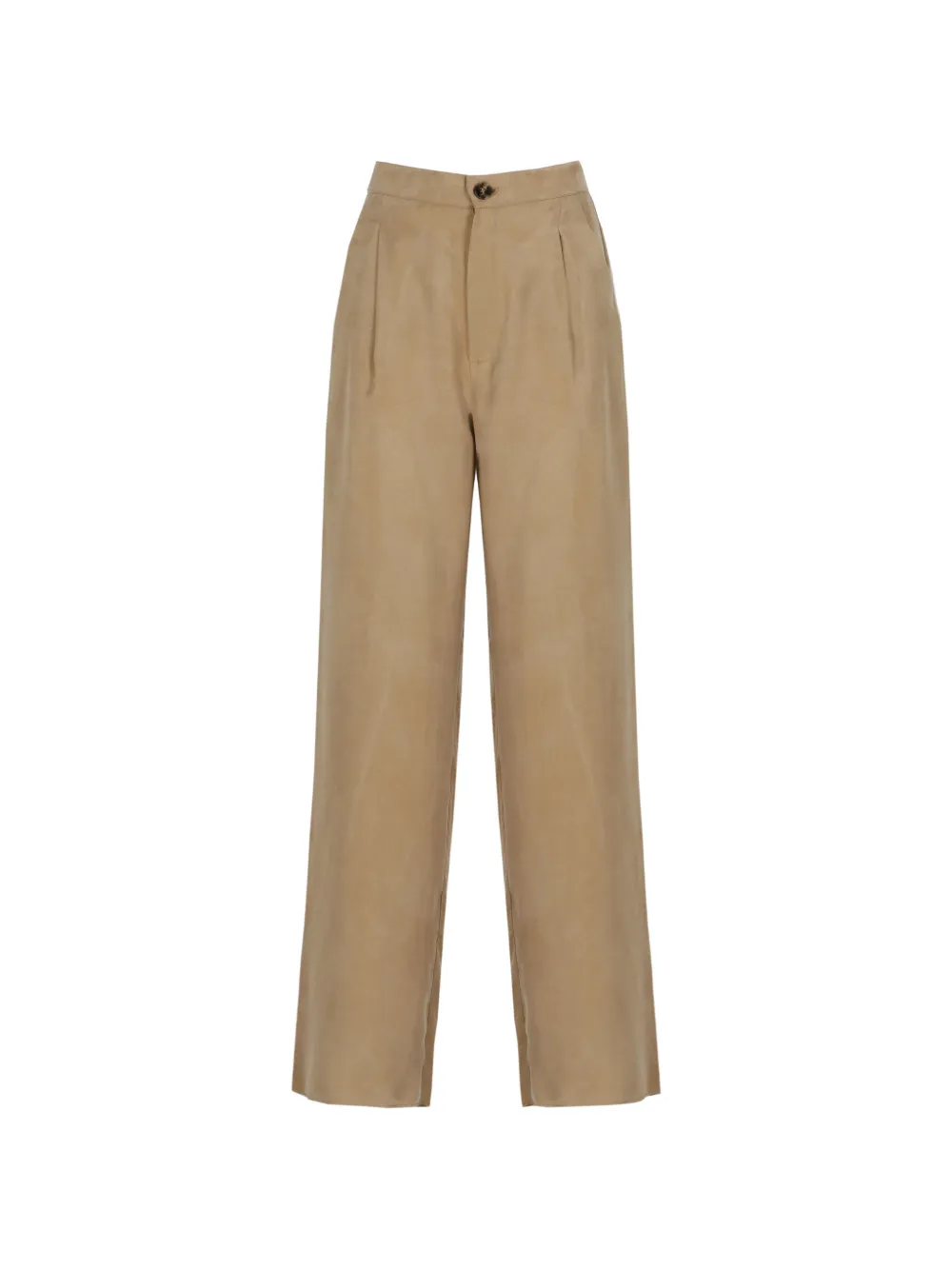 EMME pleated wide-leg trousers - Toni neutri