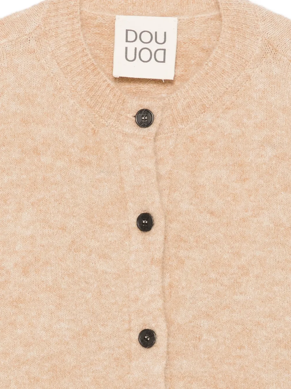 Douuod Kids Vest met knoopsluiting Beige