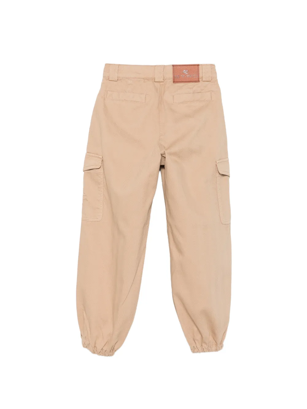 ETRO KIDS Broek met visgraatpatroon Beige