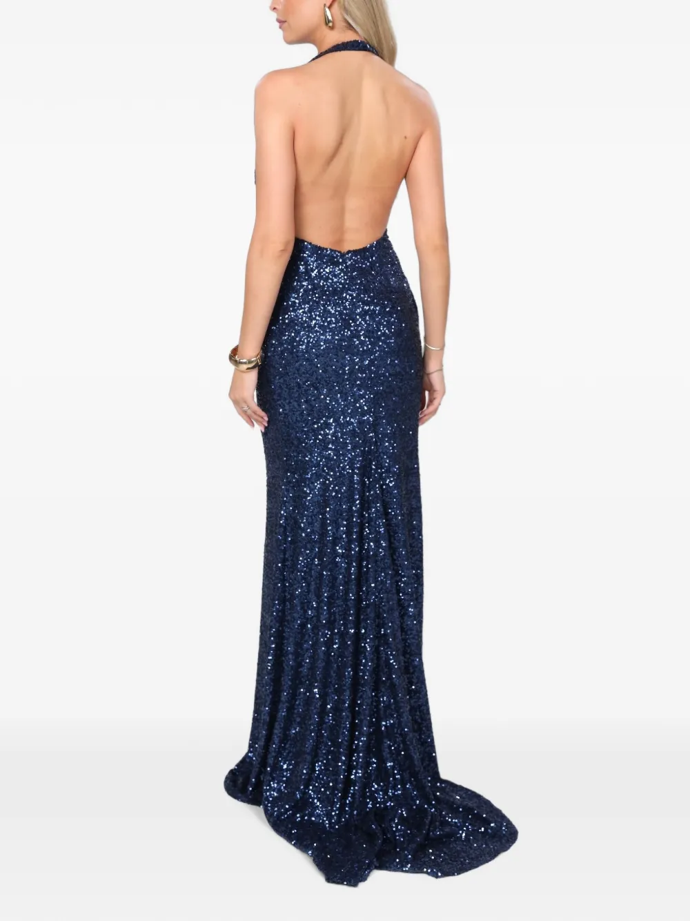 ROSERRY Jurk met pailletten Blauw