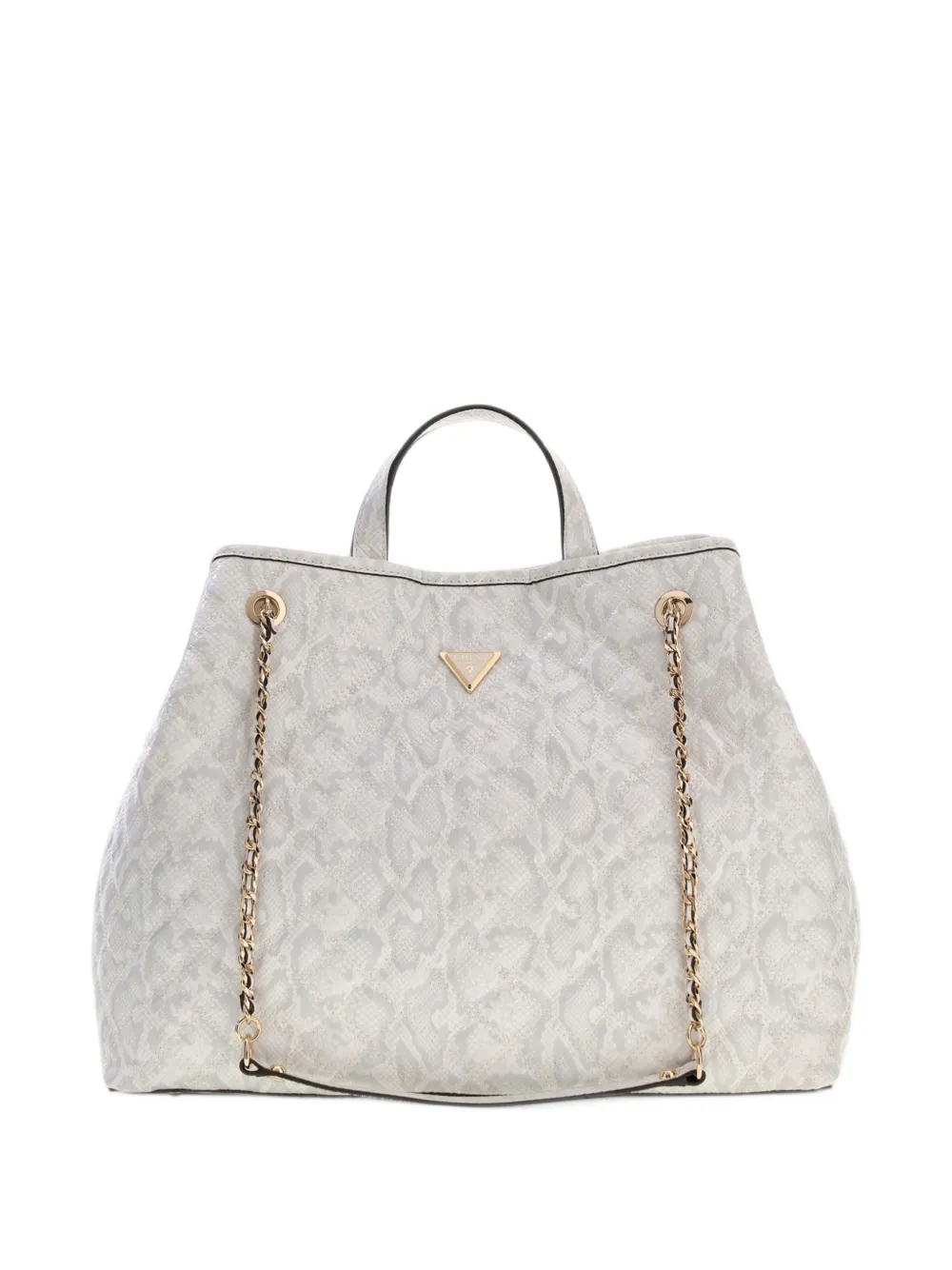 GUESS USA Giully shopper tote bag Wit