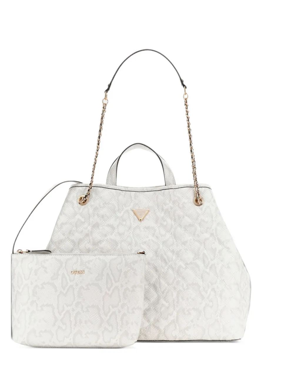 GUESS USA Giully shopper tote bag - Weiß