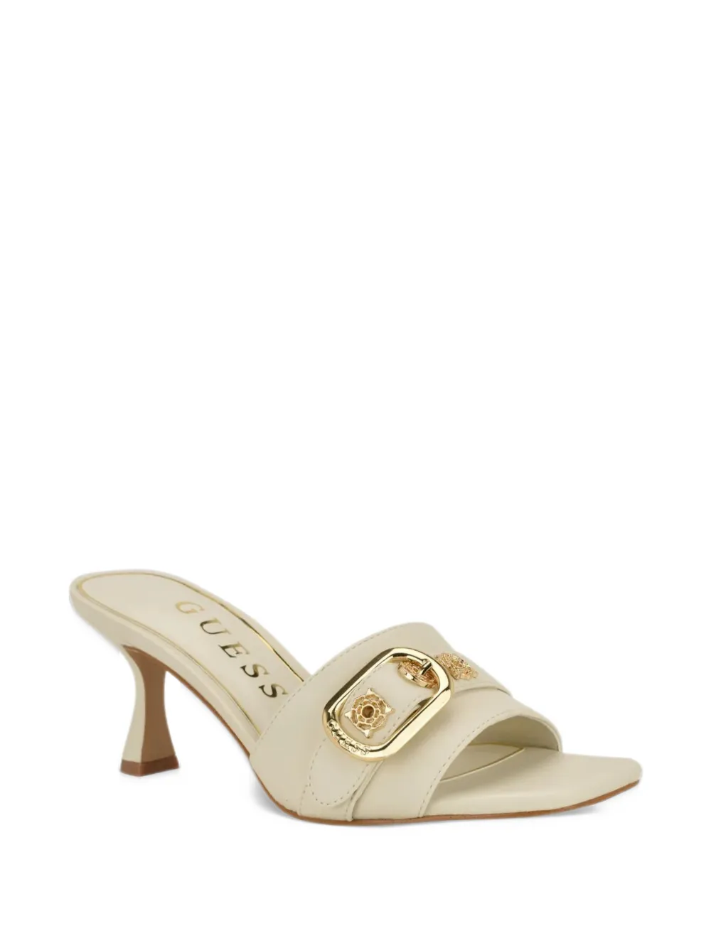 GUESS USA ivory Dittara heeled sandals - Tons neutres GUESS USA ivory Dittara heeled sandals - Tons neutres
