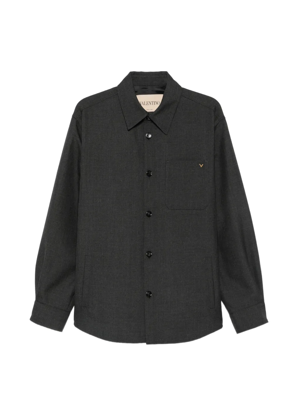 Valentino Garavani VLogo Signature patch-pocket jacket - Grigio