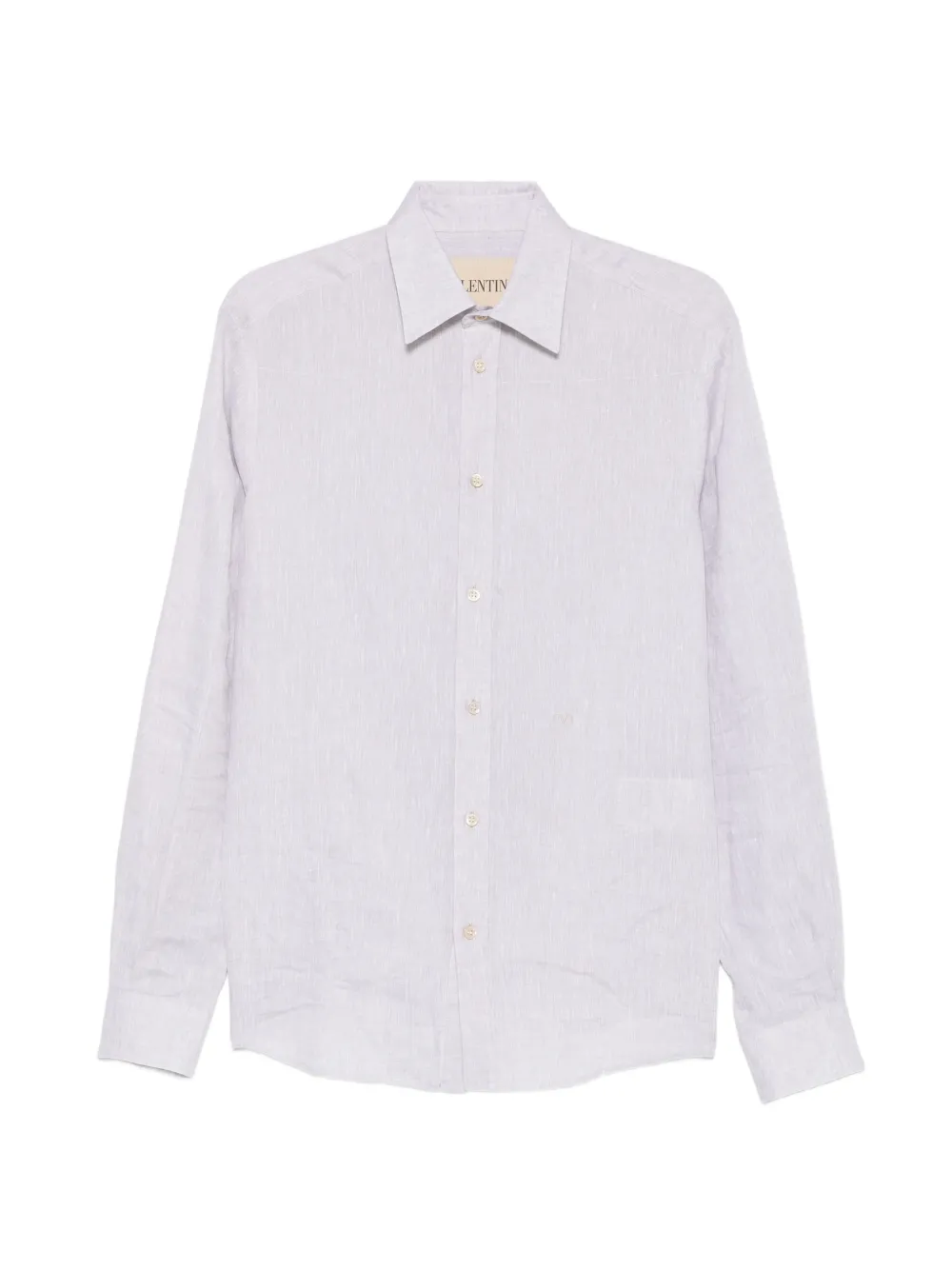 Valentino Garavani long-sleeve button-down shirt - Neutrals