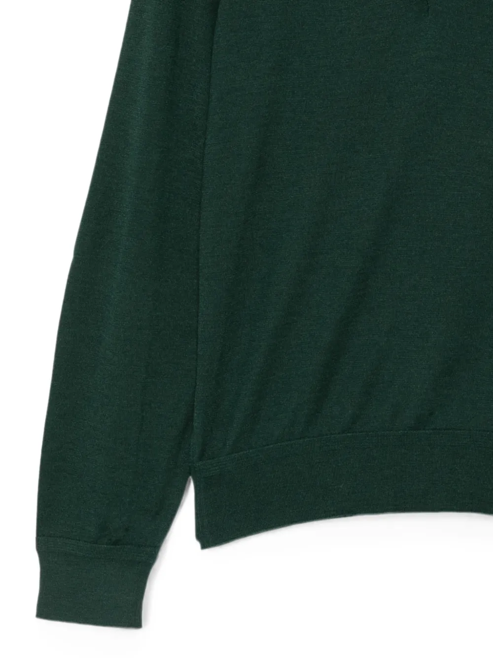 TOM FORD Poloshirt met lange mouwen Groen