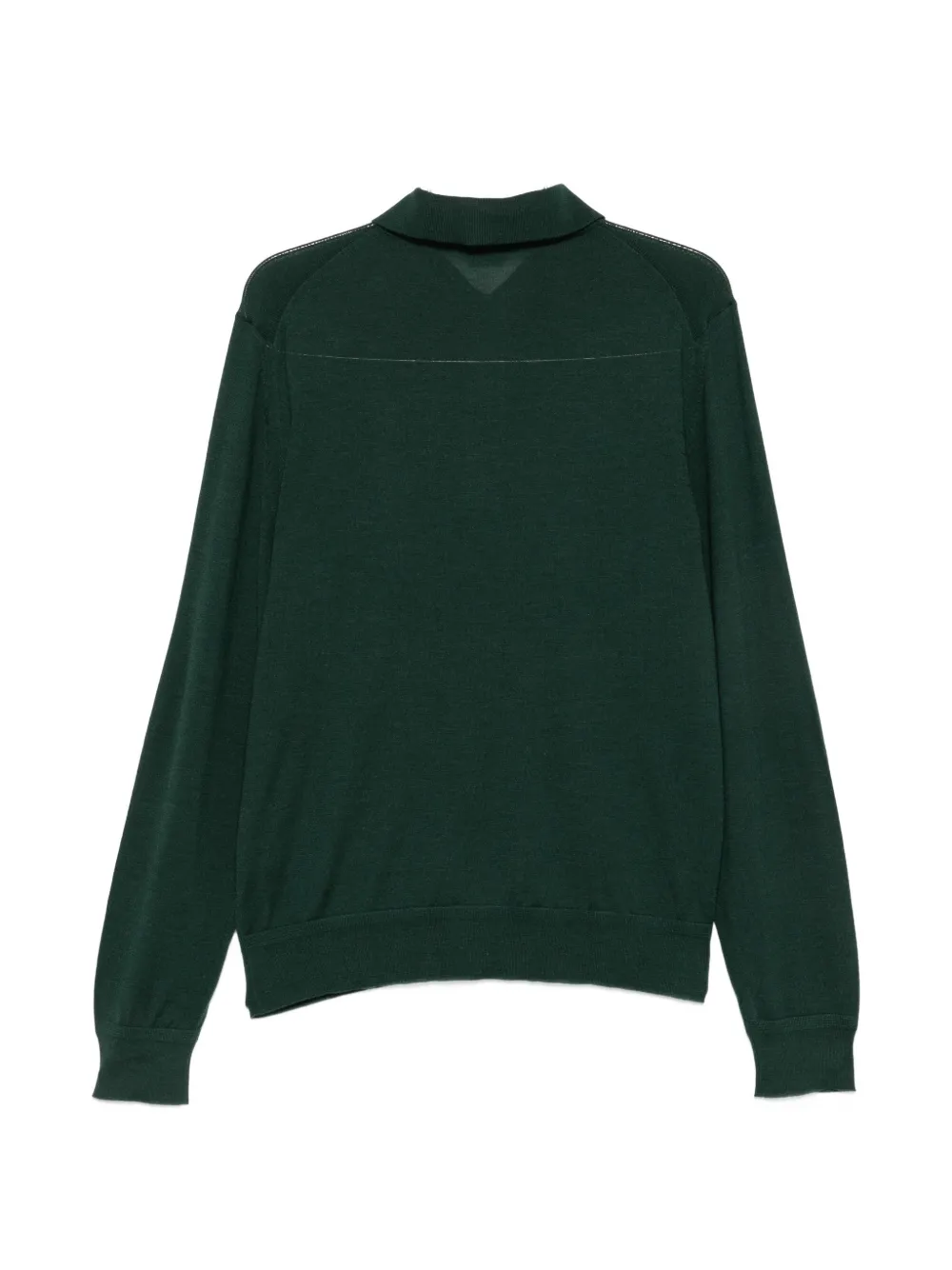 TOM FORD Poloshirt met lange mouwen Groen