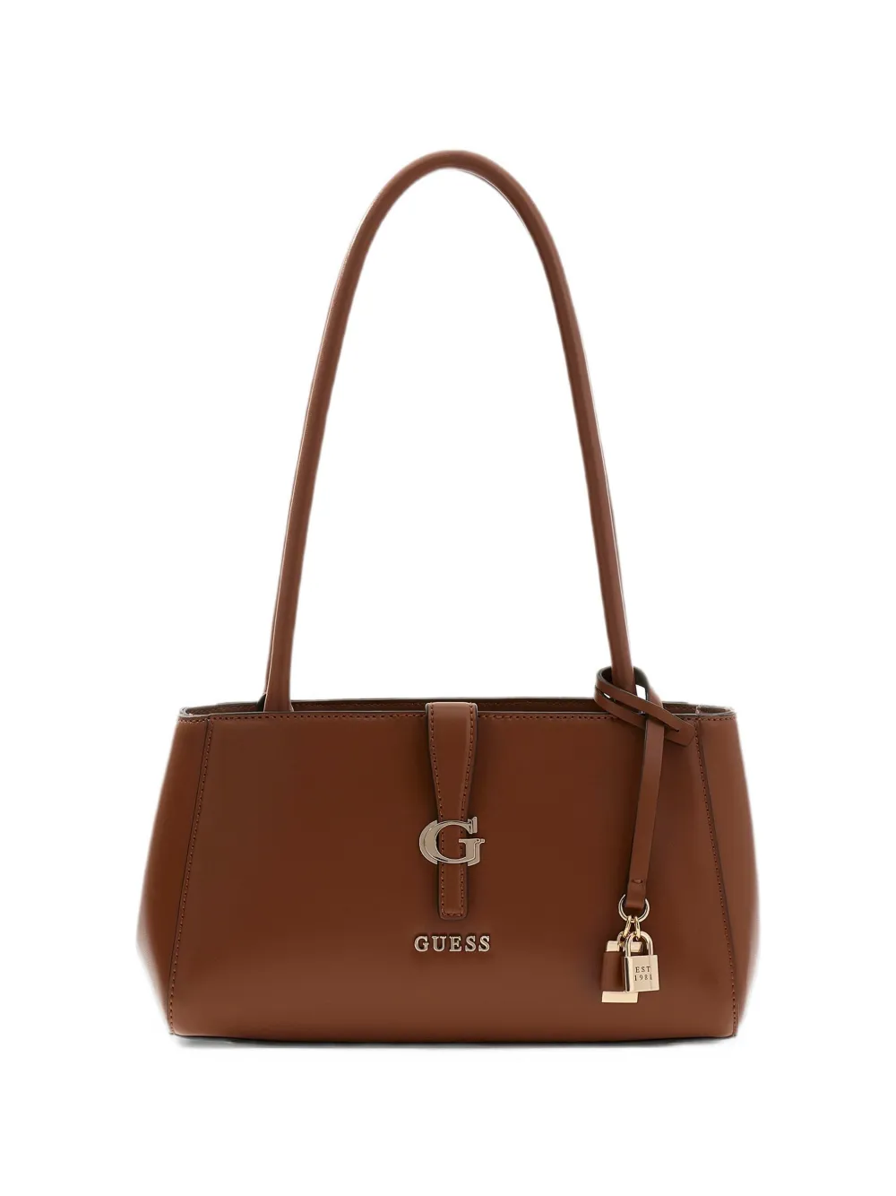 GUESS USA Carrie girlfriend shoulder satchel bag - Marrone