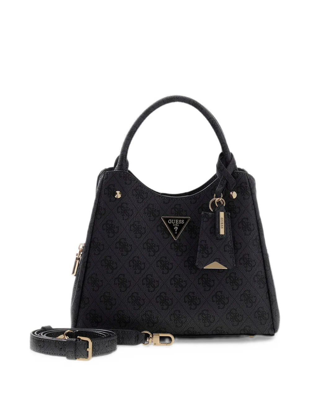 GUESS USA Meridian II small girlfriend carryall shoulder bag Zwart