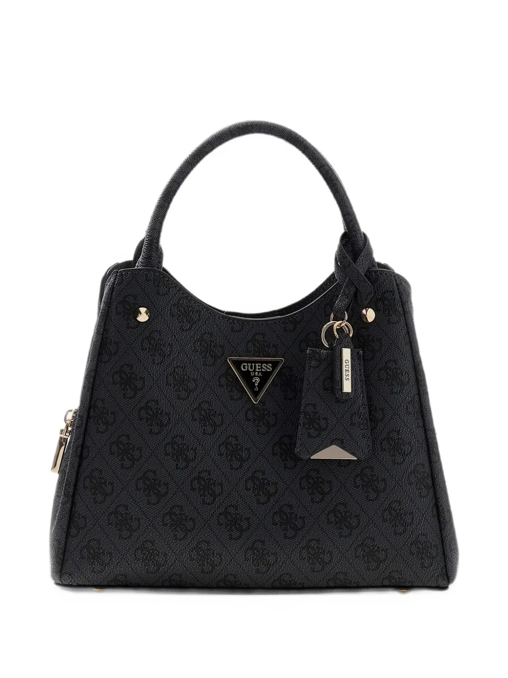 GUESS USA Meridian II logo-print shoulder bag - Nero