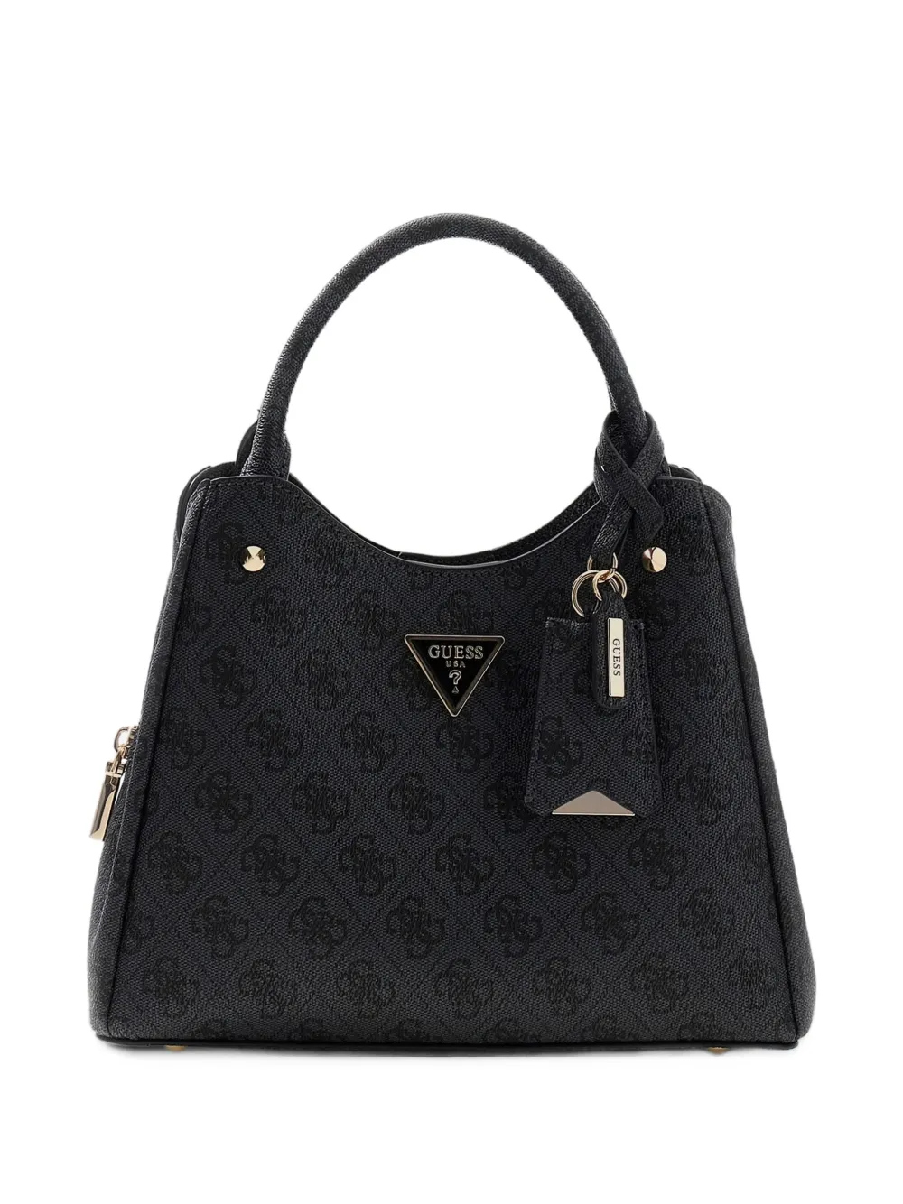 GUESS USA Meridian II logo-print shoulder bag - Nero