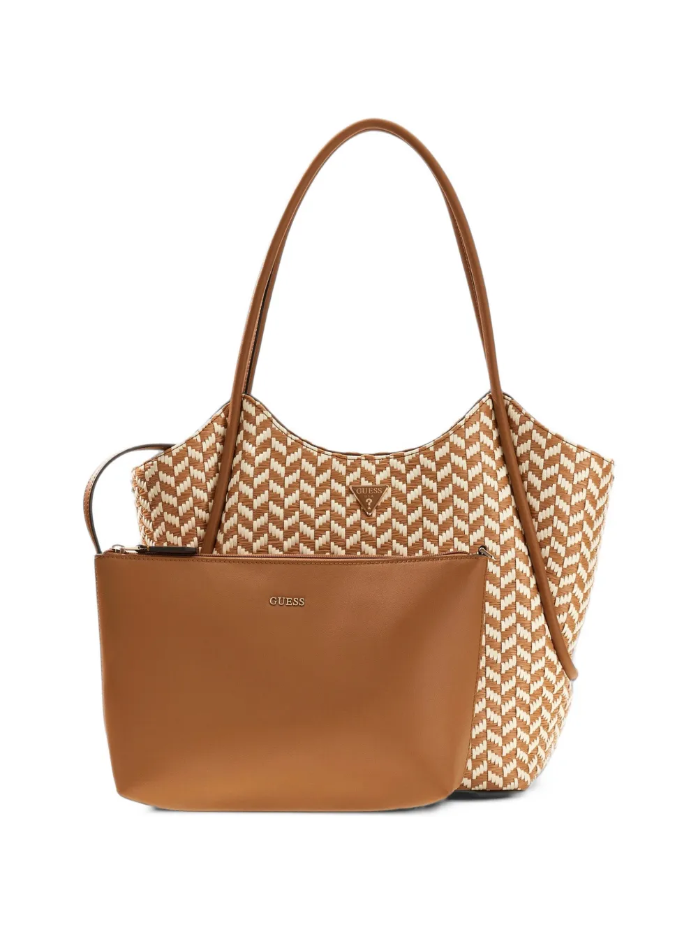 GUESS USA Tessi shopper bag Beige