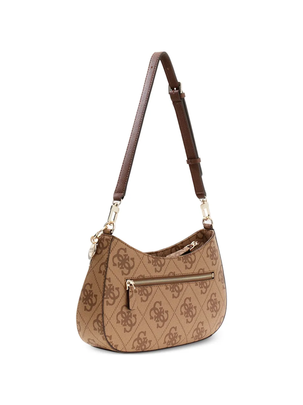 GUESS USA Noelle schoudertas Beige