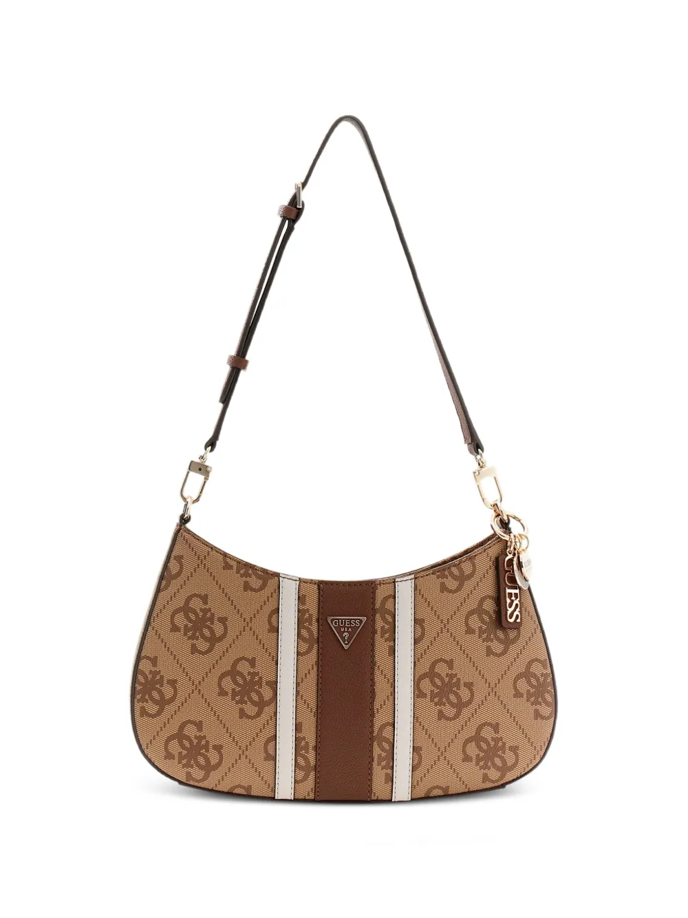 GUESS USA Noelle shoulder bag - Nude