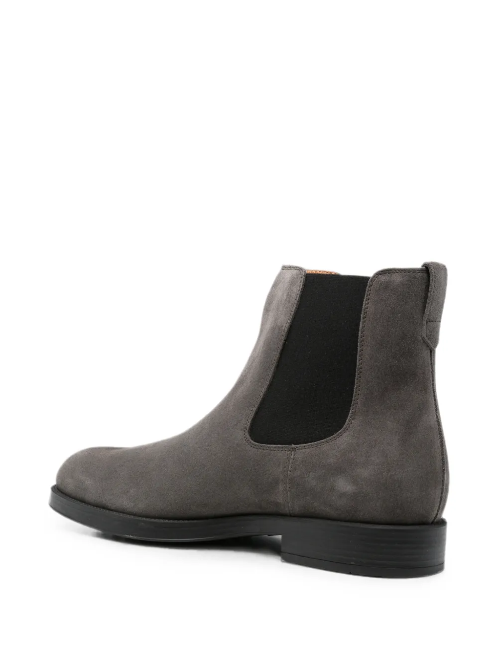 Tod's round-toe elasticated-side Chelsea boots Grijs