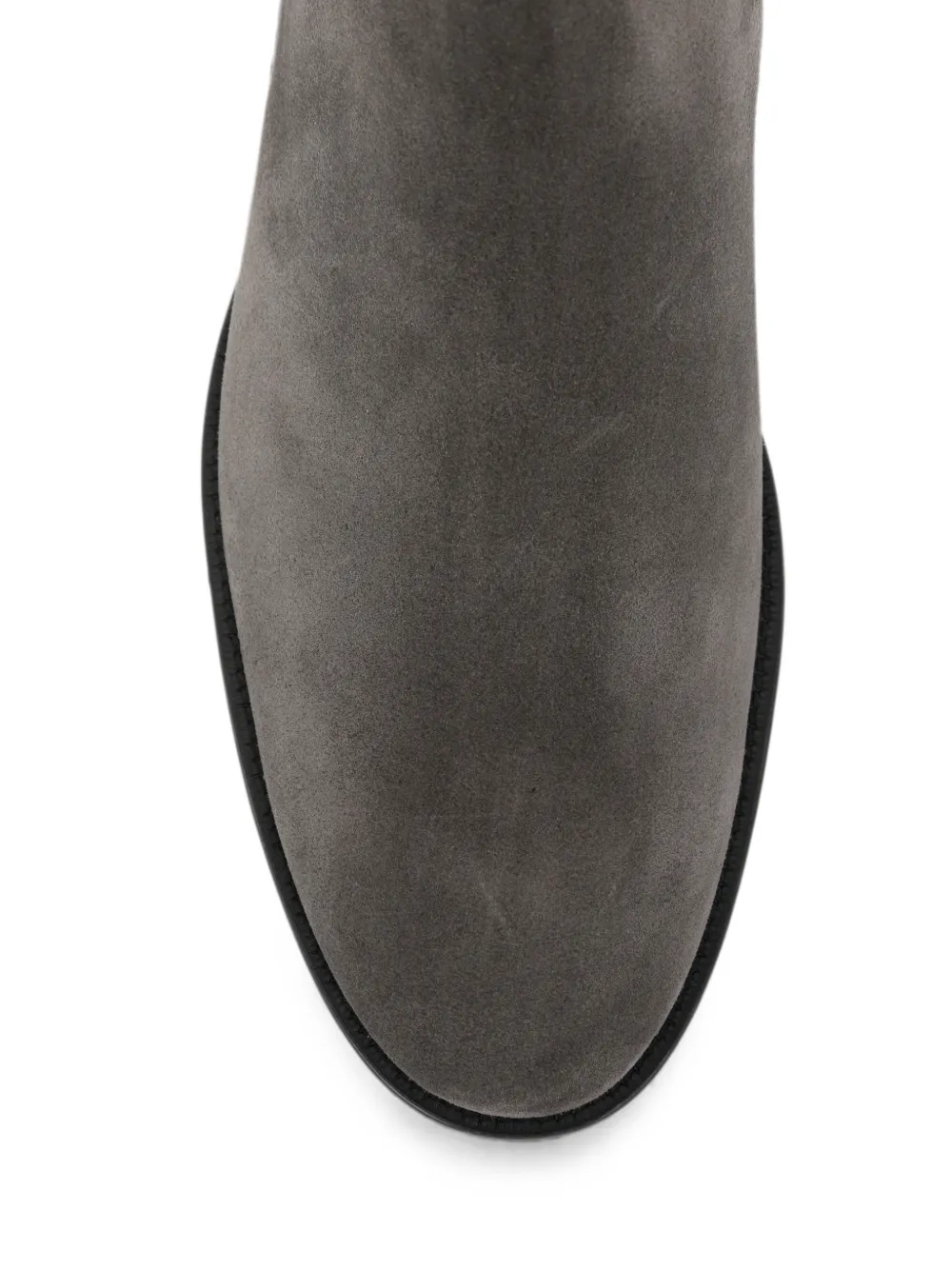 Tod's round-toe elasticated-side Chelsea boots Grijs
