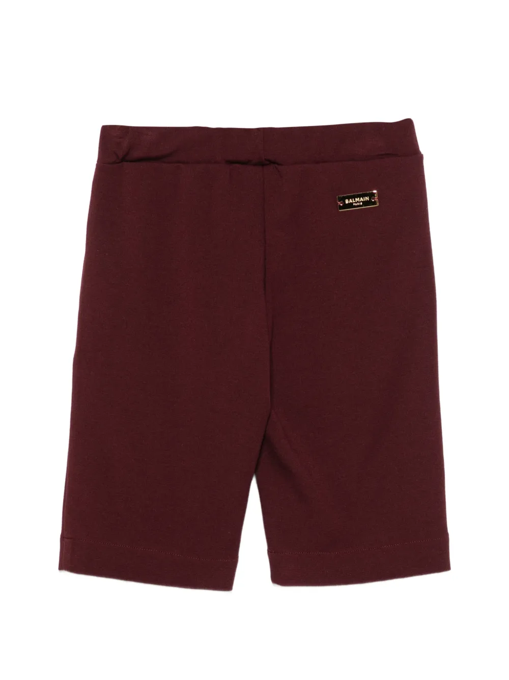 Balmain Kids Shorts verfraaid met knopen Rood