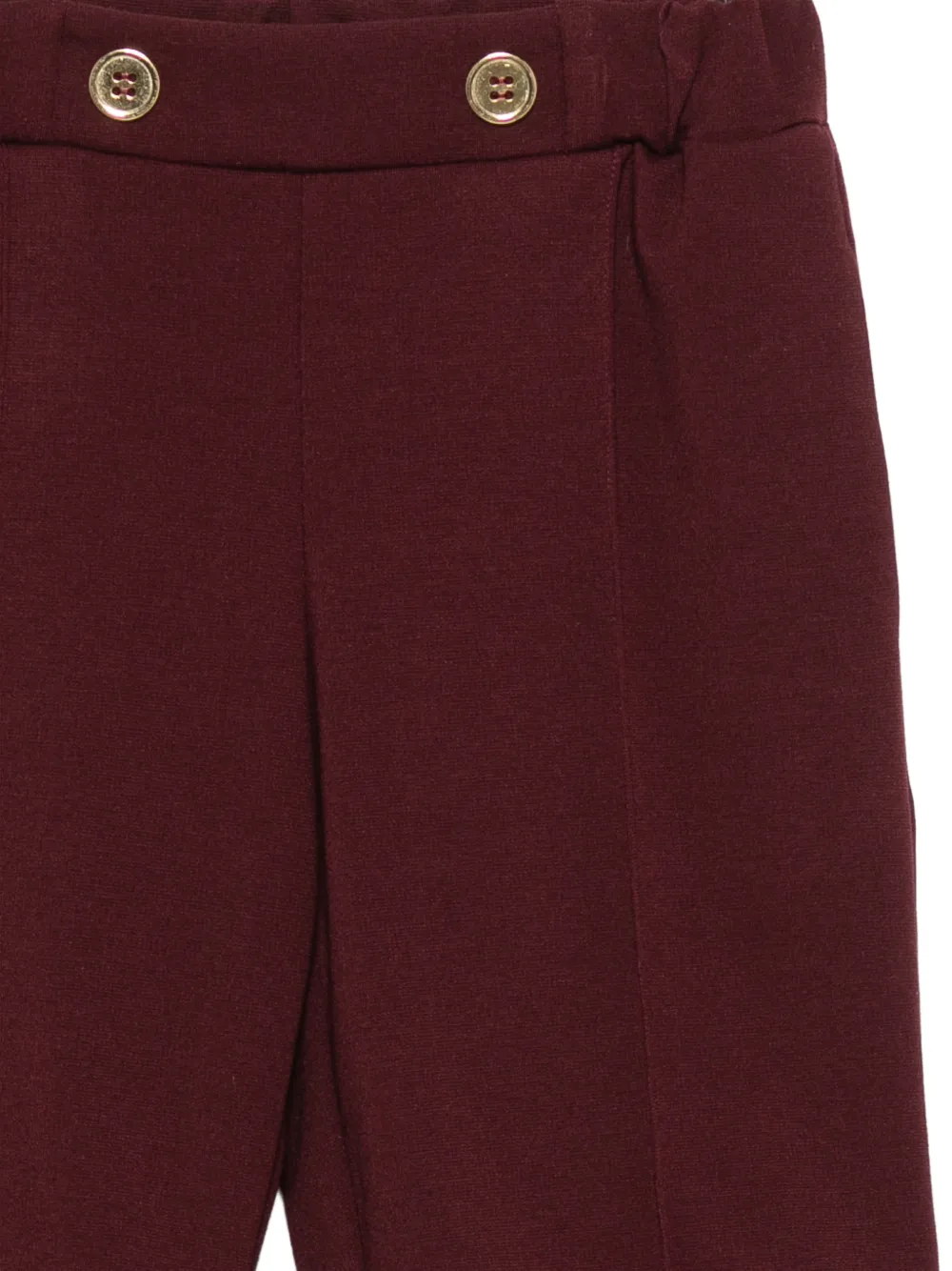Balmain Kids Shorts verfraaid met knopen Rood